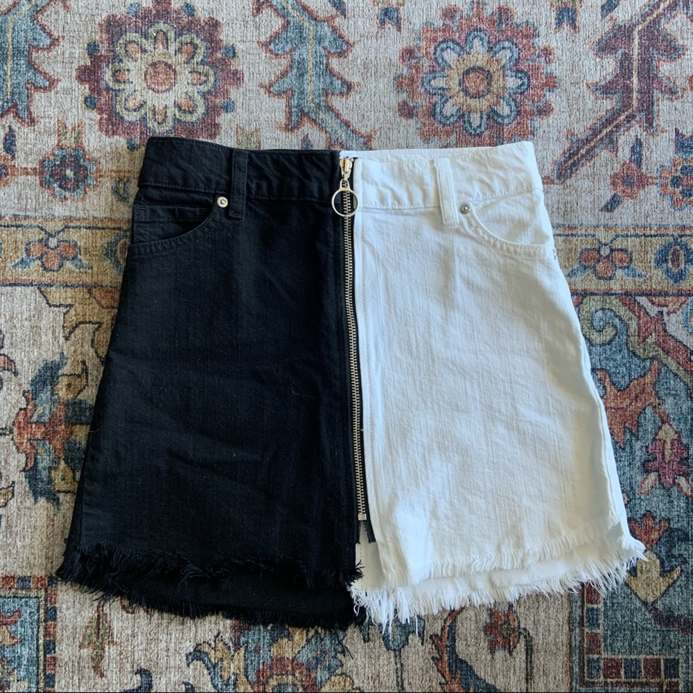 Revice Denim Yin & Yang Skirt